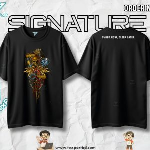 Drop Shoulder T shirt (2)