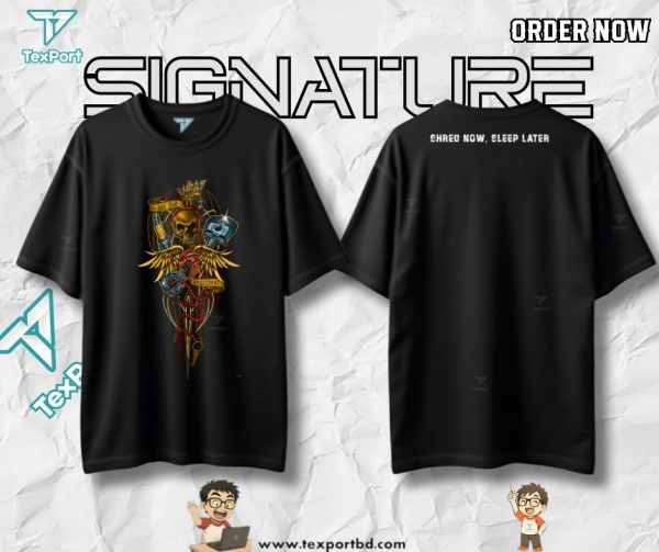 Drop Shoulder T shirt (2)