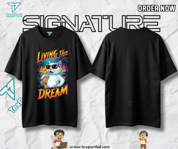 Drop Shoulder T shirt (53)